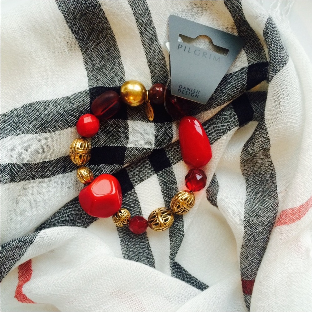 Pilgrim Elastic Beaded Bracelet